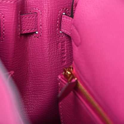 Hermes Togo Kelly Retourne 25 Rose Pourpre 10 of 30