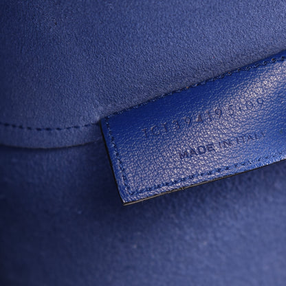 Saint Laurent Calfskin Large Shopping Tote Ultramarine 10 of 12