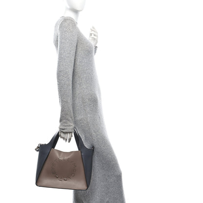 Stella McCartney Eco Alter Nappa East West Perforated Tote Moss Grey 2 of 12