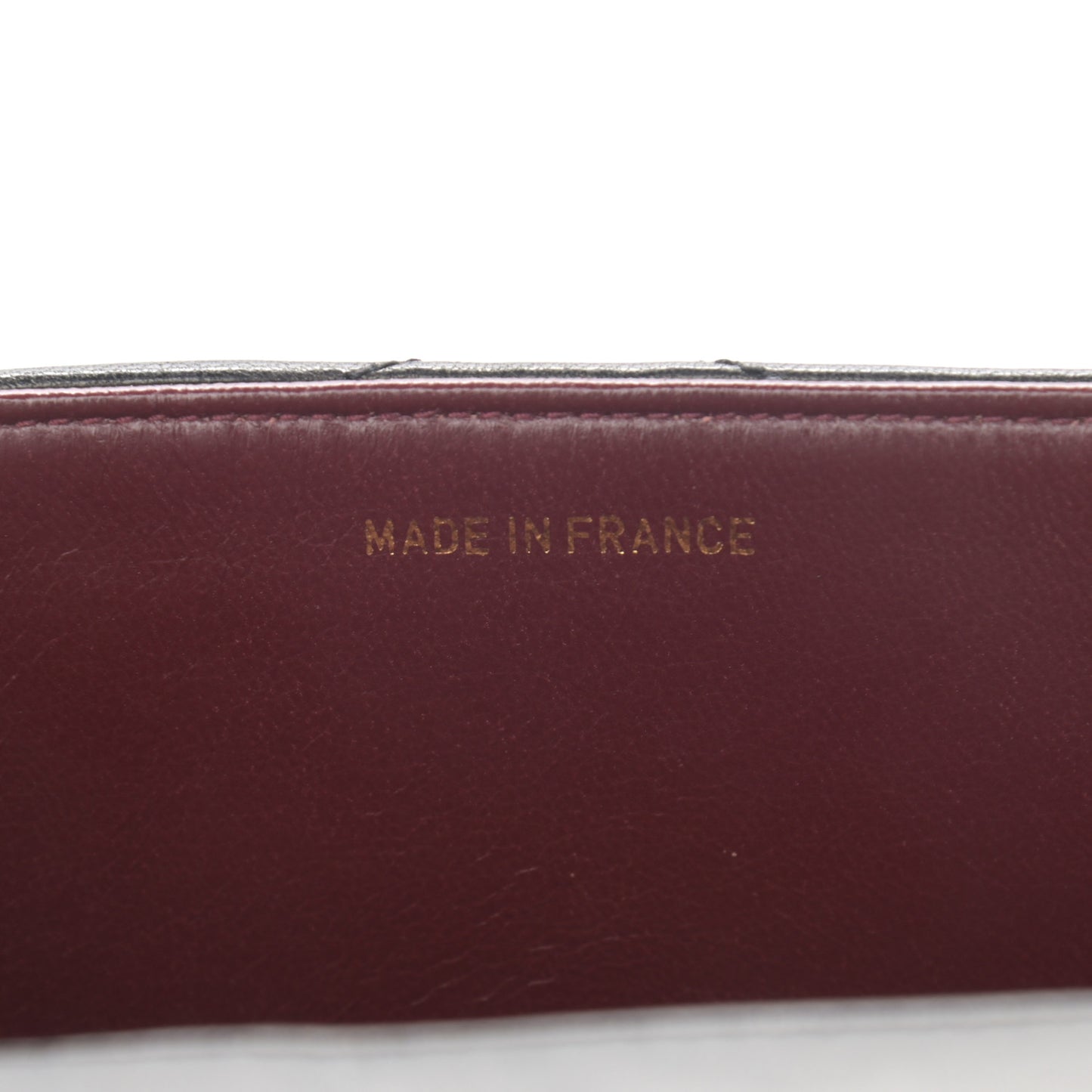 Lambskin Chevron Medium Flap Bag Black