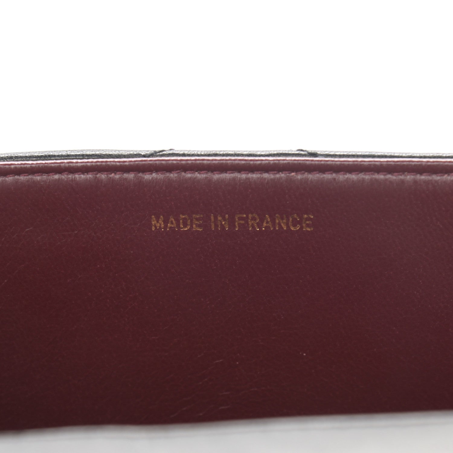 Chanel Lambskin Chevron Medium Flap Bag Black 7 of 13