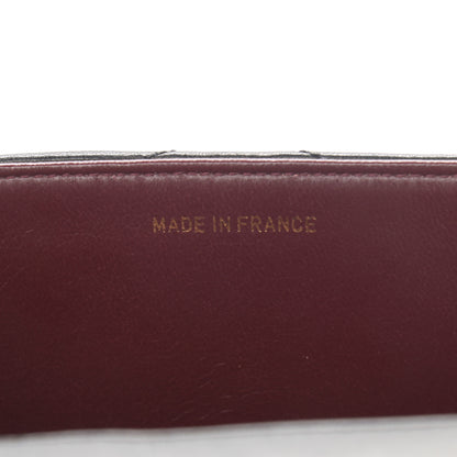 Chanel Lambskin Chevron Medium Flap Bag Black 7 of 13