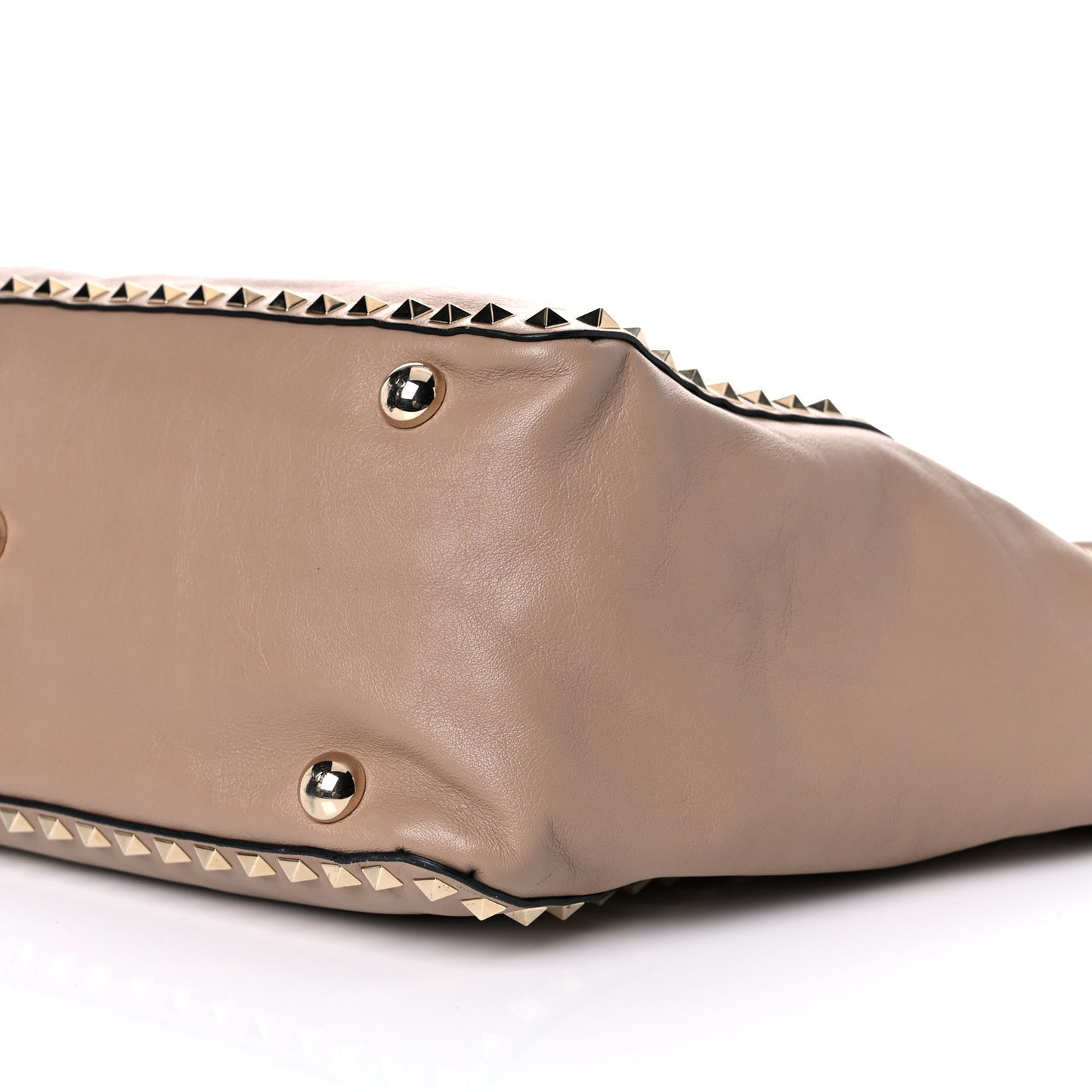 Vitello Medium Rockstud Tote Alpaca