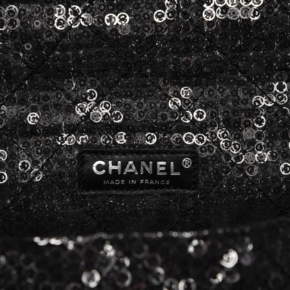 Chanel Hidden Sequin Maxi Flap Black 6 of 7