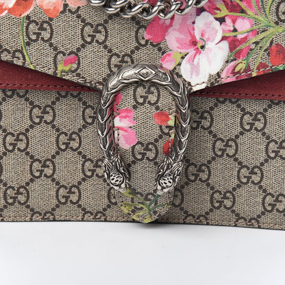 Gucci GG Supreme Monogram Blooms Mini Dionysus Shoulder Bag Beige Multicolor Dry Rose 9 of 9