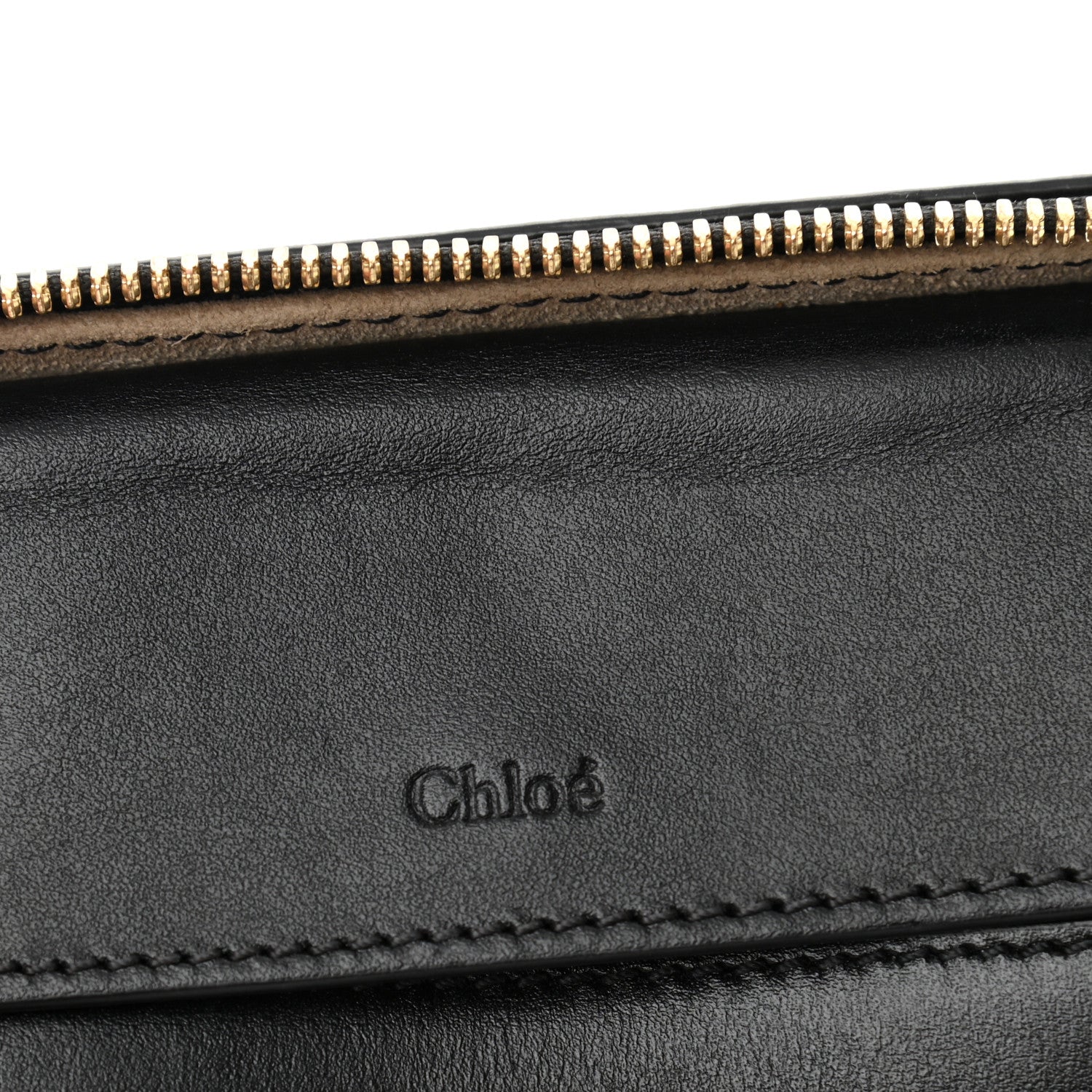 Chloe Calfskin Mini C Vanity Bag Black 7 of 12