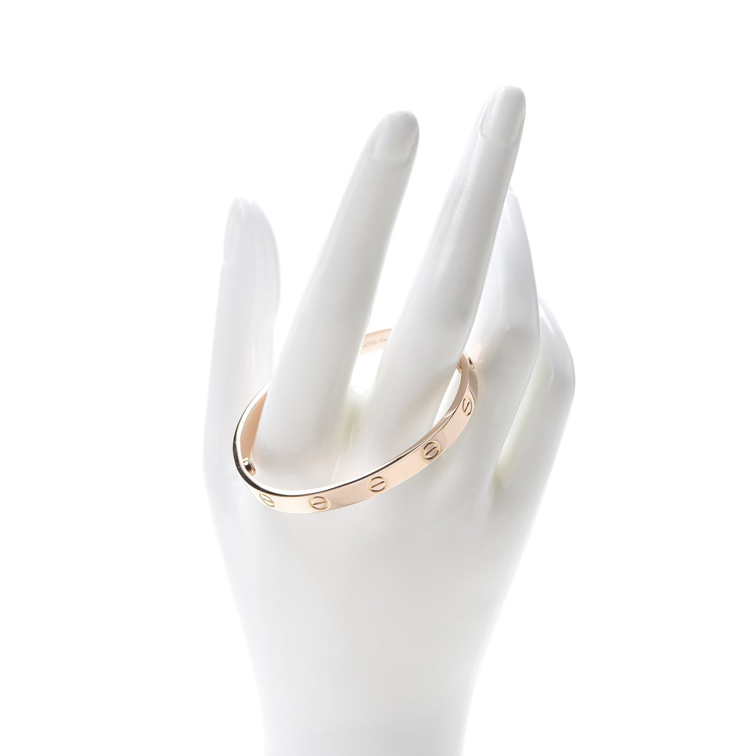 Cartier 18K Pink Gold LOVE Bracelet 16 2 of 6