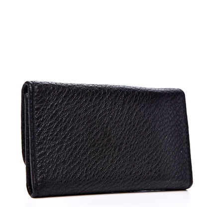 Prada Vitello Grain 6 Key Holder Black 2 of 6
