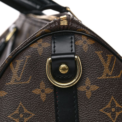 Louis Vuitton Monogram My World Tour Speedy Bandouliere 30 Black 18 of 22