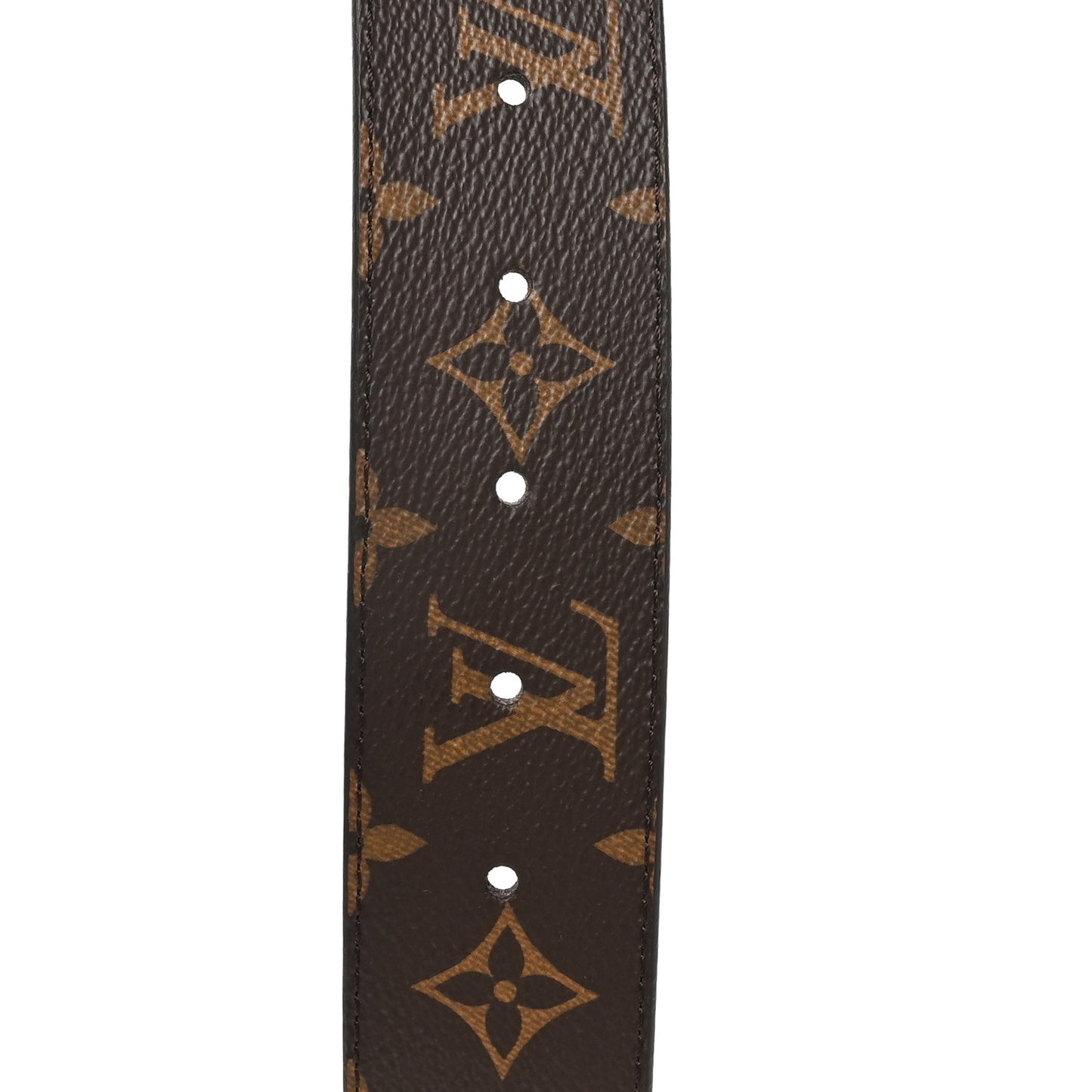 Monogram Calfskin 40mm LV Initiales Reversible Belt 100 40 Brown