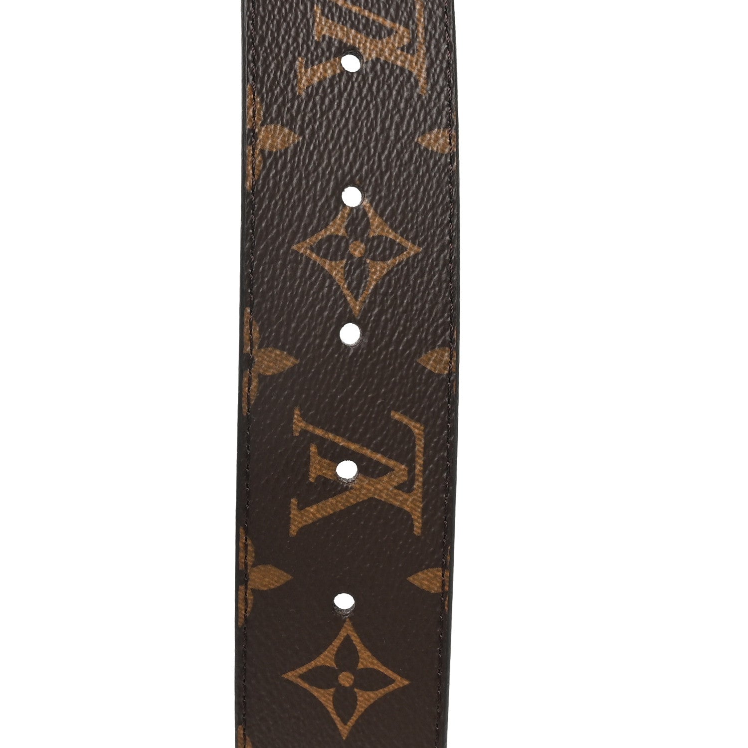 Louis Vuitton Monogram Calfskin 40mm LV Initiales Reversible Belt 100 40 Brown 5 of 8
