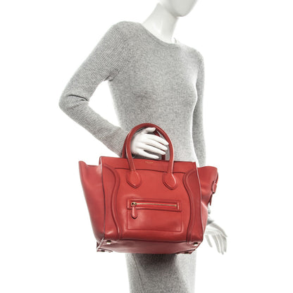 Celine Smooth Calfskin Mini Luggage Lipstick 2 of 7