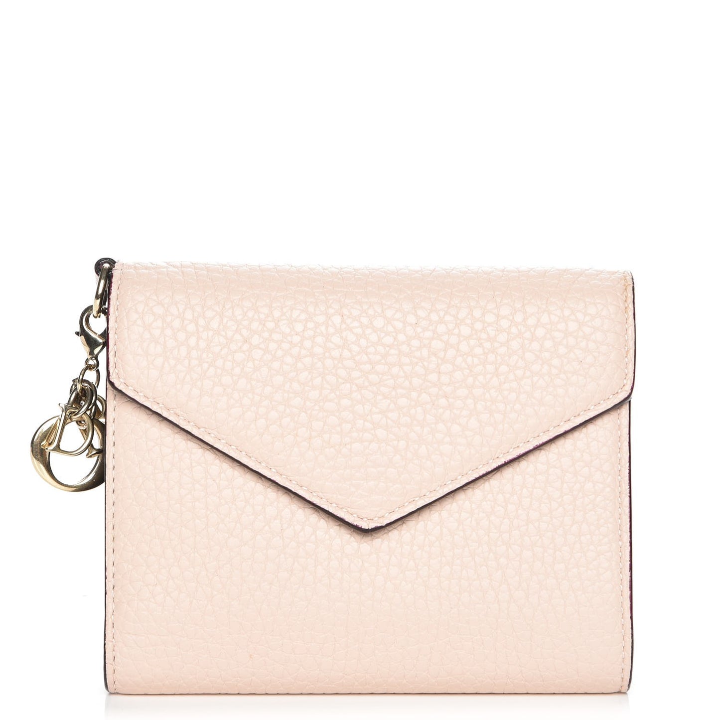Bullcalf Diorissimo Medium Envelope Wallet Rose Poudre