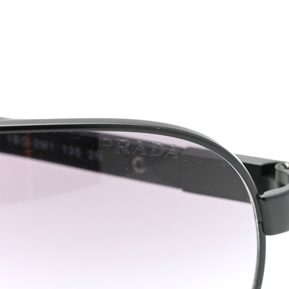 Prada Aviator Sunglasses SPR 54N Black 8 of 9