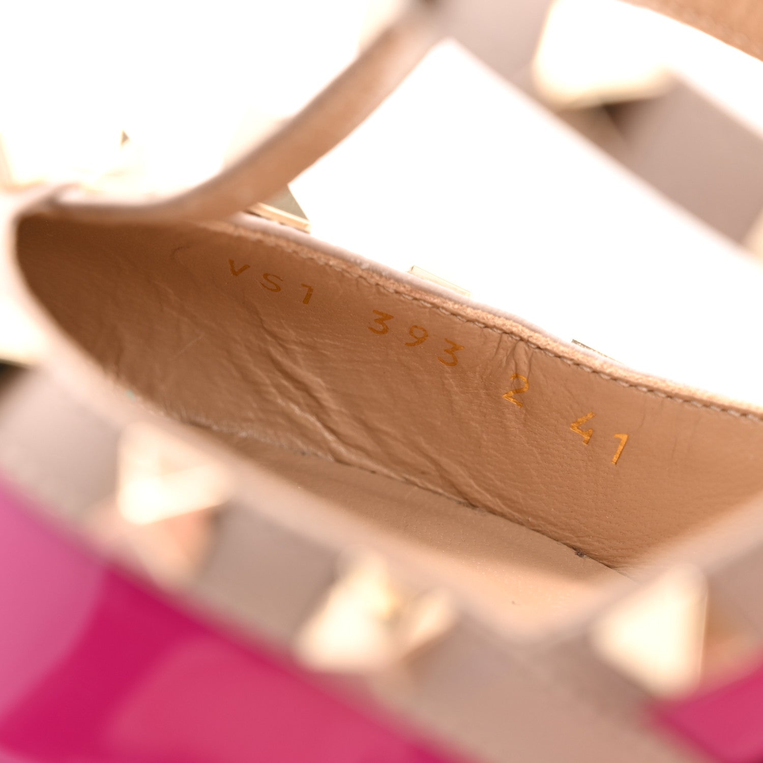 Valentino Garavani Patent Nappa Rockstud Ankle Strap 100mm Pumps 41 Rose Violet Poudre 9 of 11