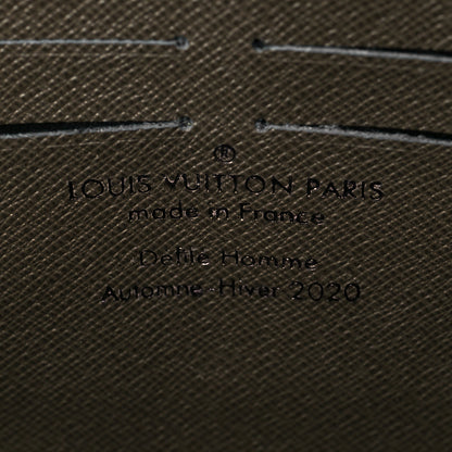 Louis Vuitton Taiga Monogram Soft Trunk Wallet Khaki Green 6 of 9