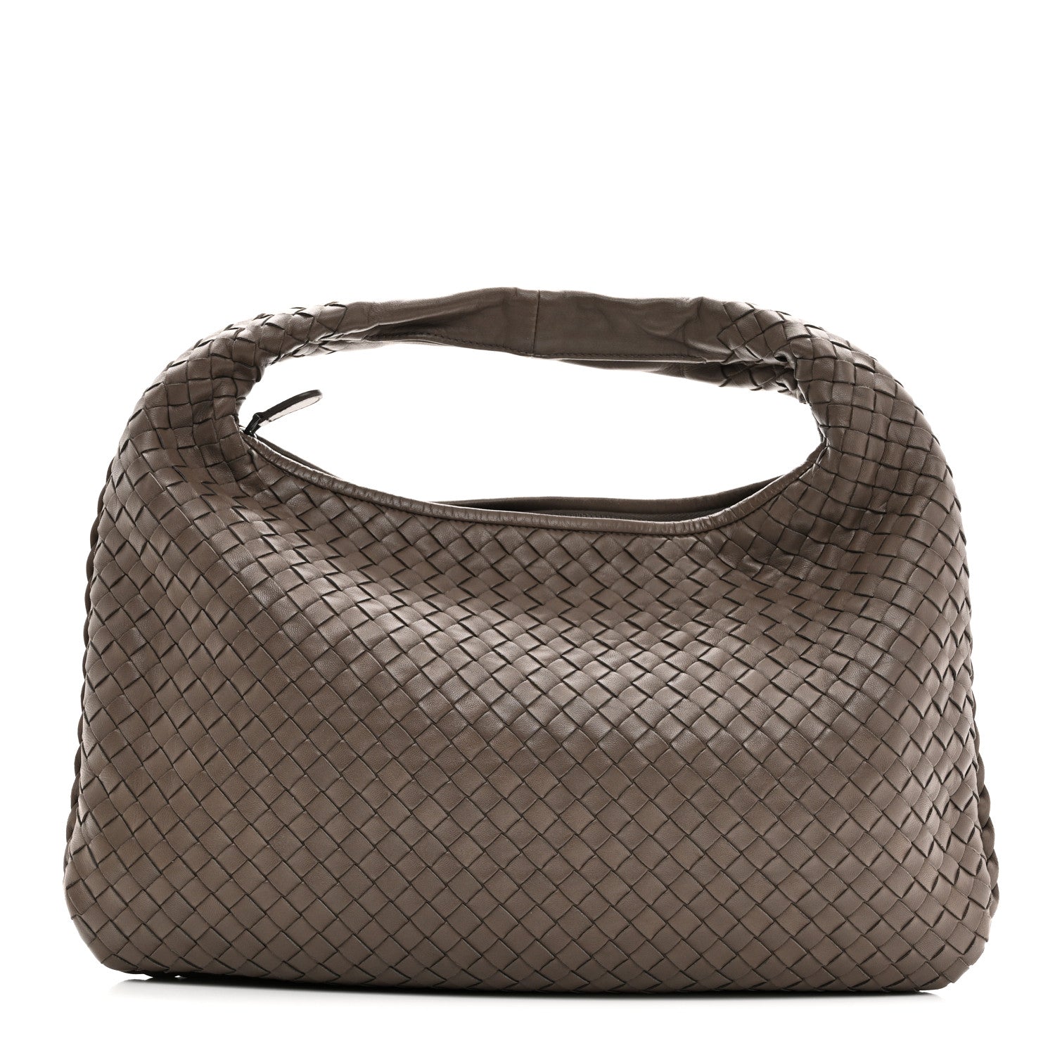 Bottega Veneta Nappa Intrecciato Medium Veneta Hobo Fume 1 of 10