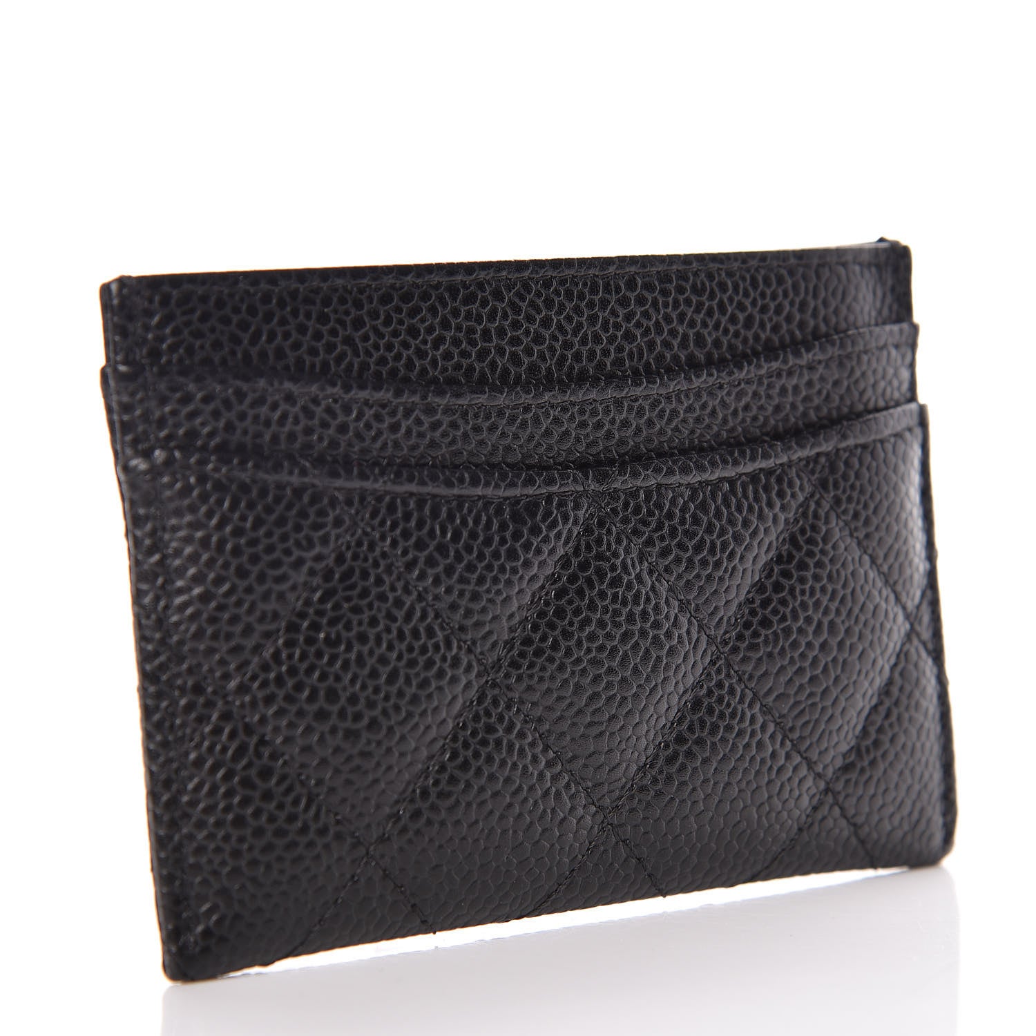 Chanel Caviar Quilted Card Holder Black 3 of 8