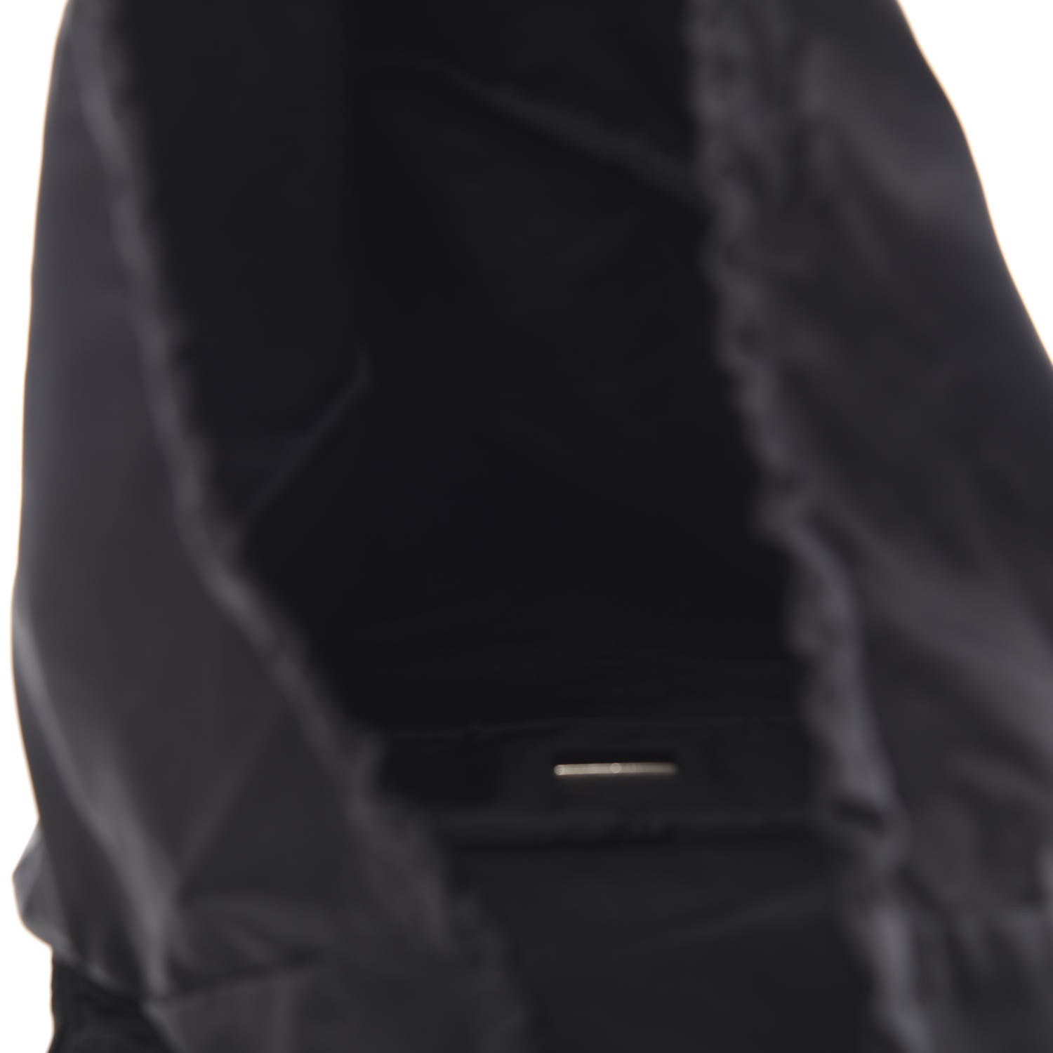 Prada Technical Nylon Saffiano Double Buckle Backpack Black 4 of 9