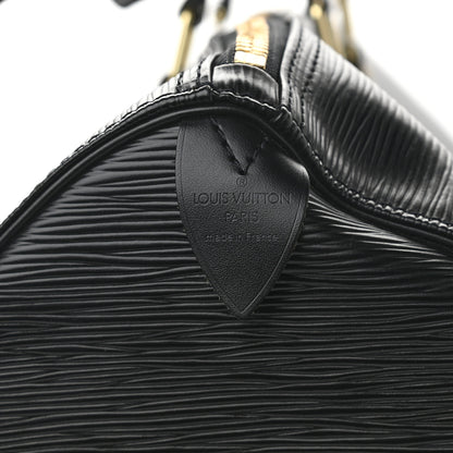 Louis Vuitton Epi Keepall 50 Black 6 of 10