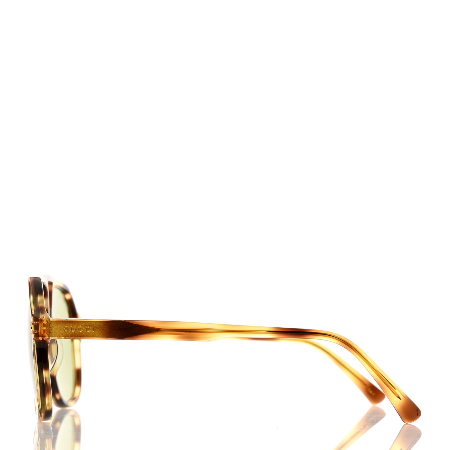 Acetate Aviator Sunglasses GG0142S Tortoise