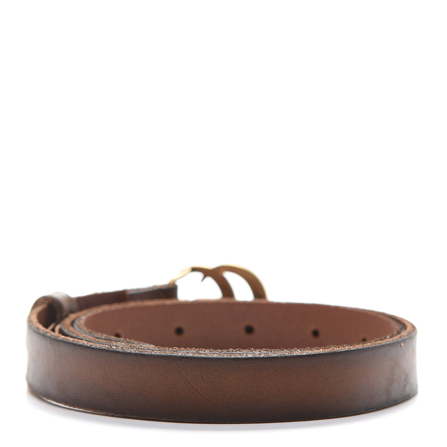Faded Calfskin Double G 20mm Belt 75 30 Cuir