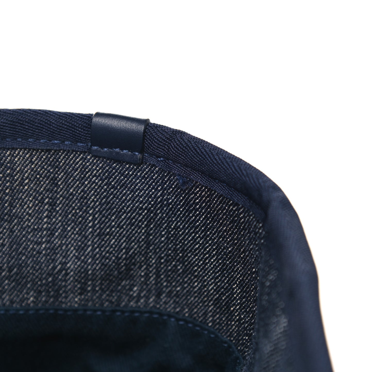 Denim Small Deauville Tote Dark Blue