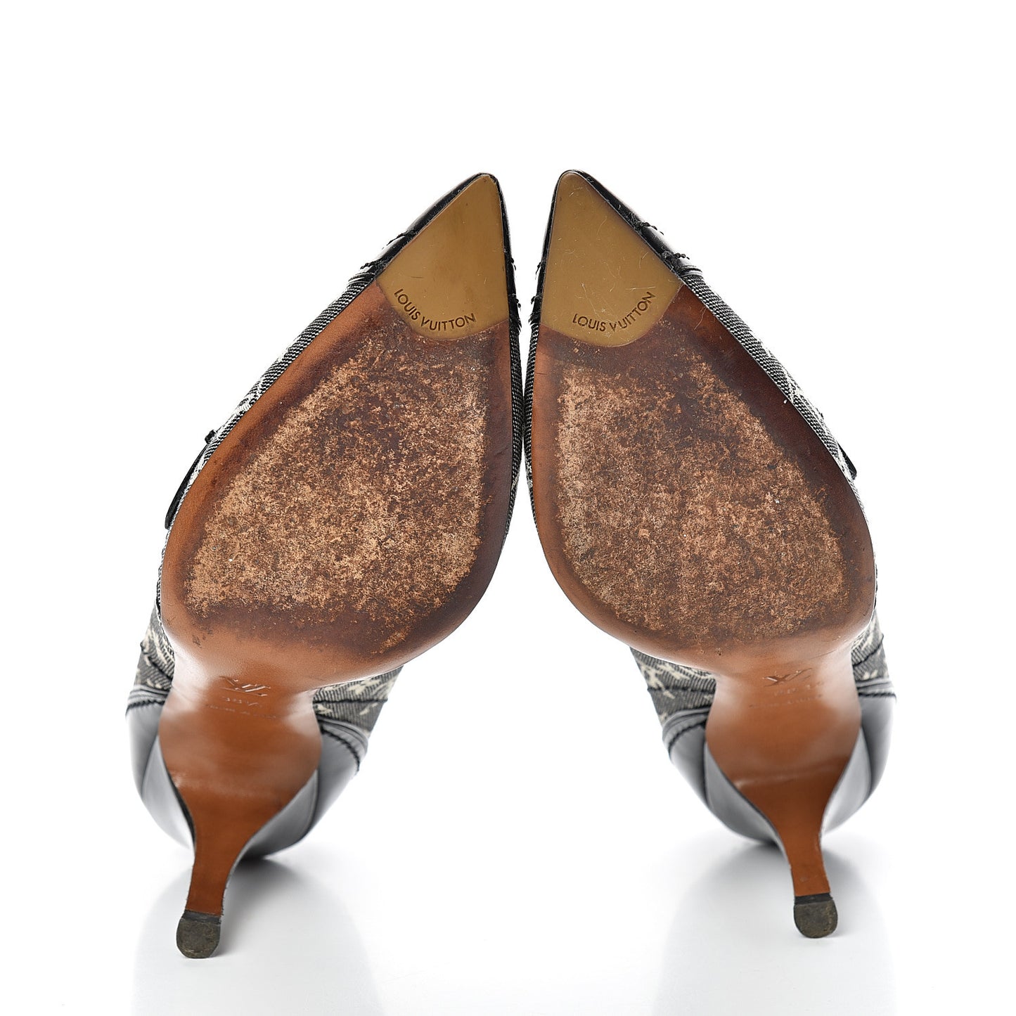 Mini Monogram Luxembourg Pumps 38.5 Gris