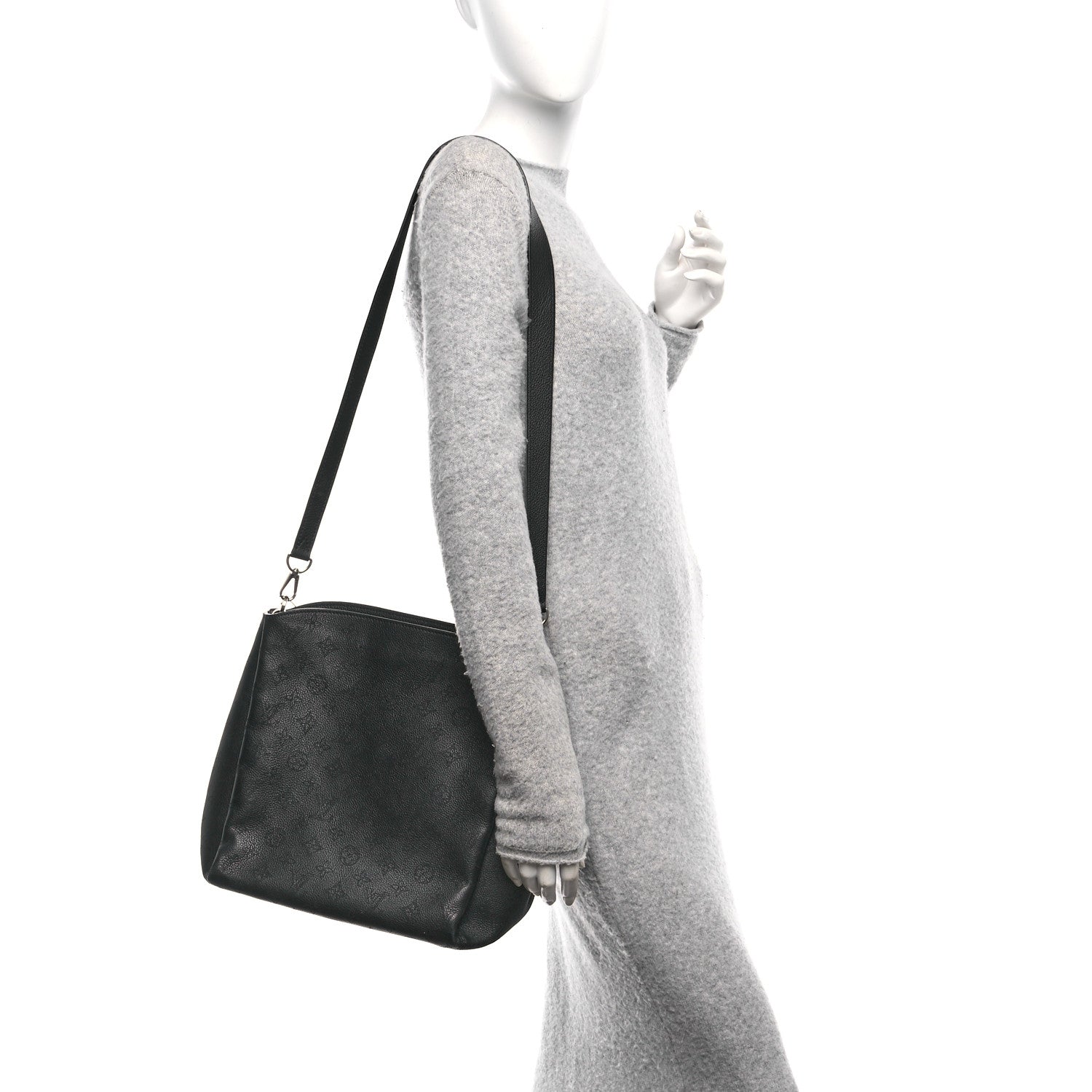 Louis Vuitton Mahina Babylone PM Black Black 2 of 9