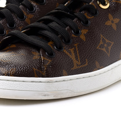 Louis Vuitton Patent Monogram Frontrow Sneakers 37 12 of 12