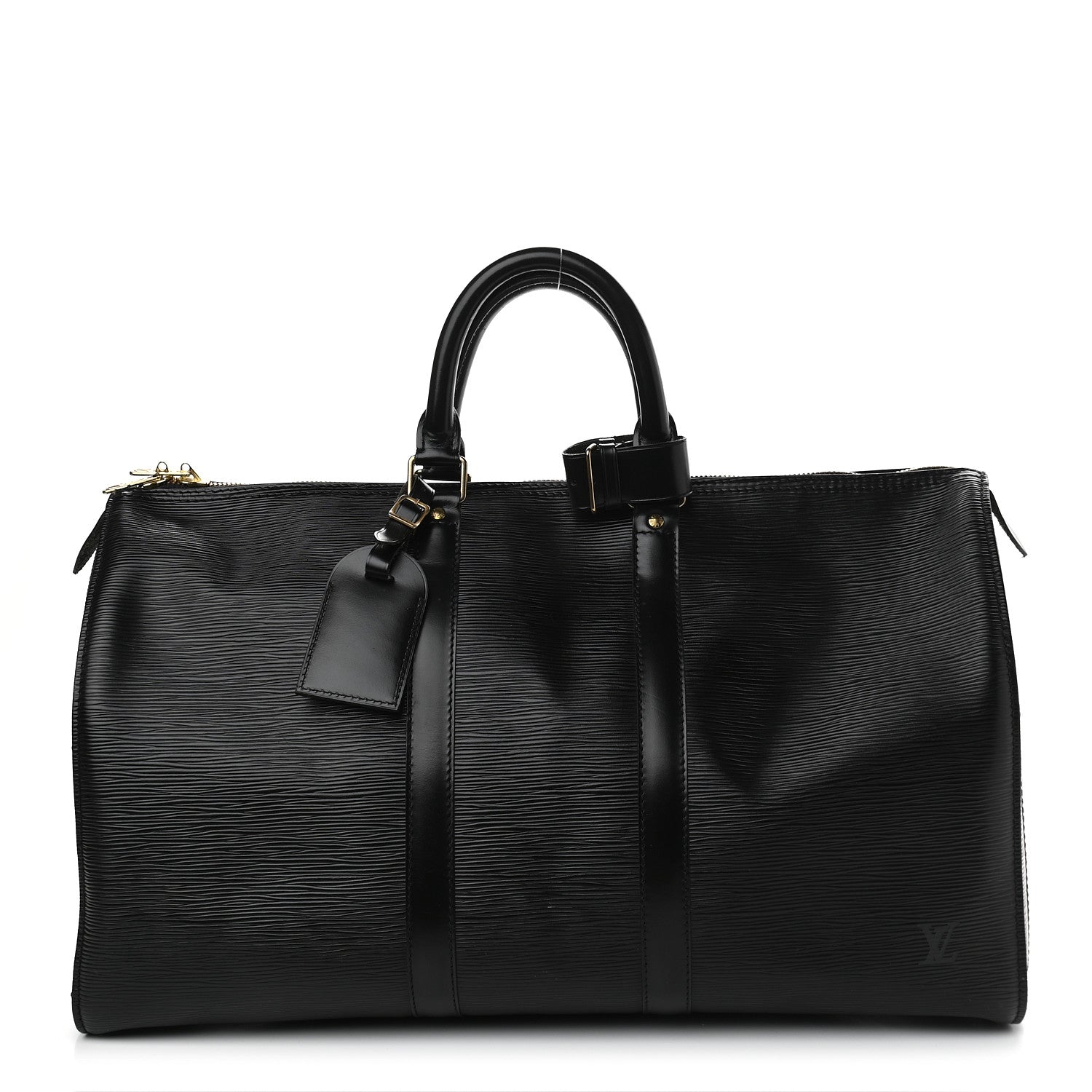 Louis Vuitton Epi Keepall 45 Black 1 of 12