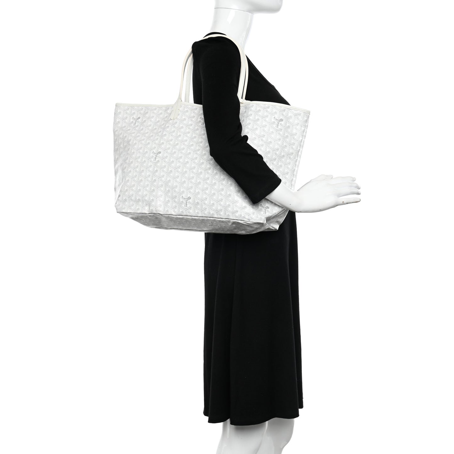 Goyardine Saint Louis PM White