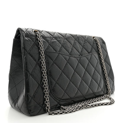 Chanel Aged Calfskin Quilted 2.55 Reissue 227 Flap Black 3 of 11