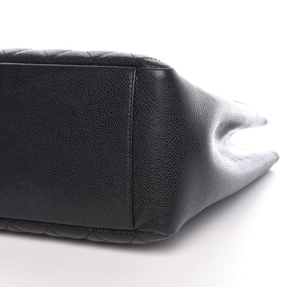 Chanel Caviar Quilted Grand Shopping Tote GST Black 9 of 10