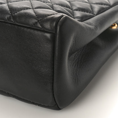 Versace Nappa Quilted Medusa Chain Bag Black 8 of 8