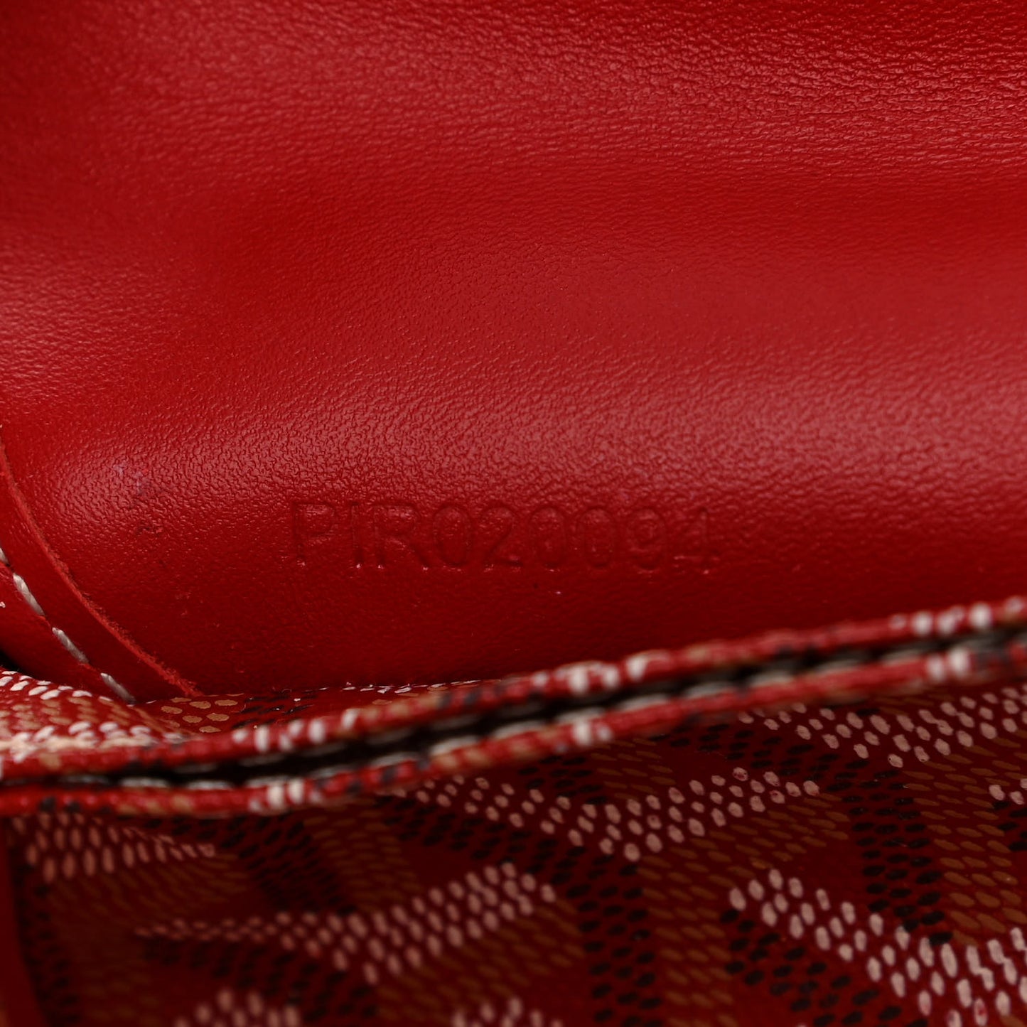 Goyardine Saint Louis PM Red