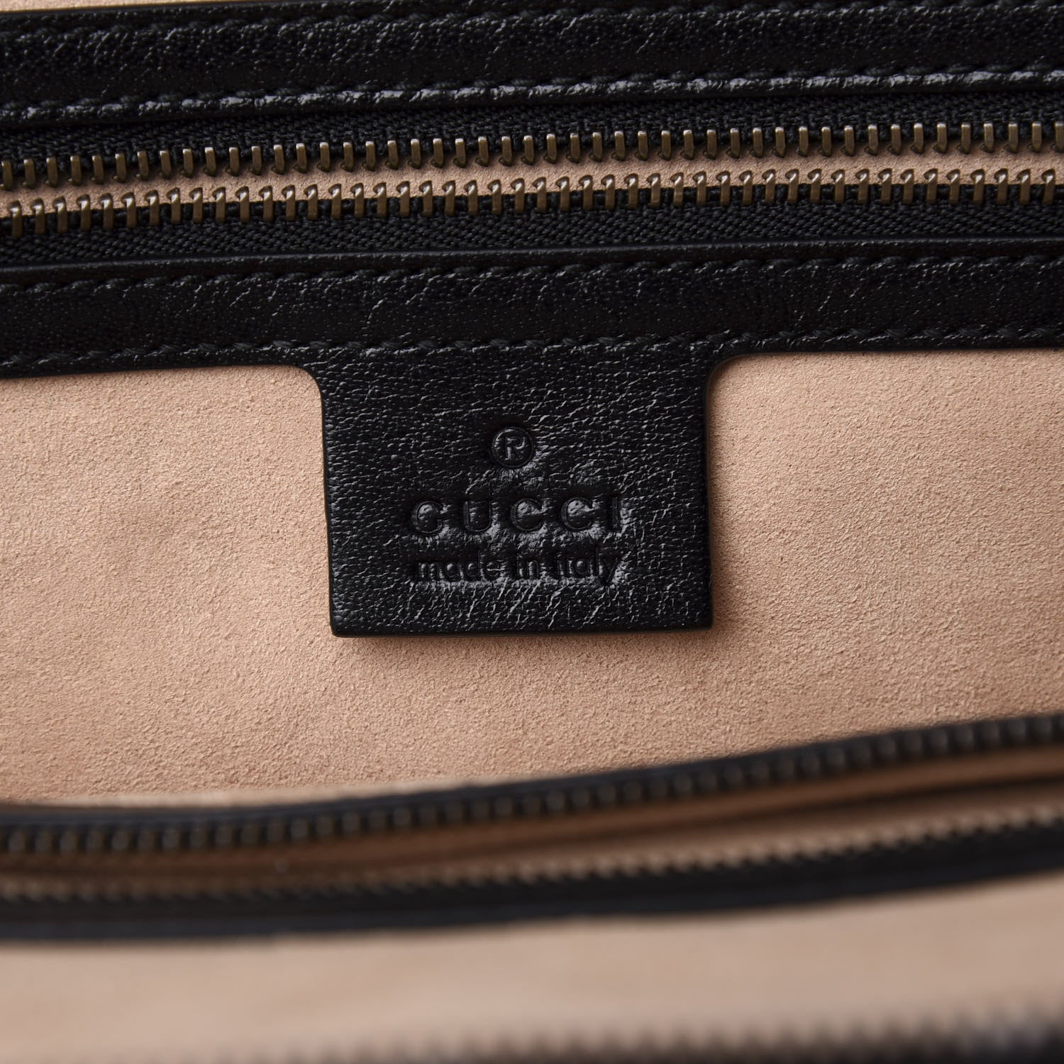 Gucci Calfskin Medium Re(Belle) Top Handle Bag Black 5 of 11