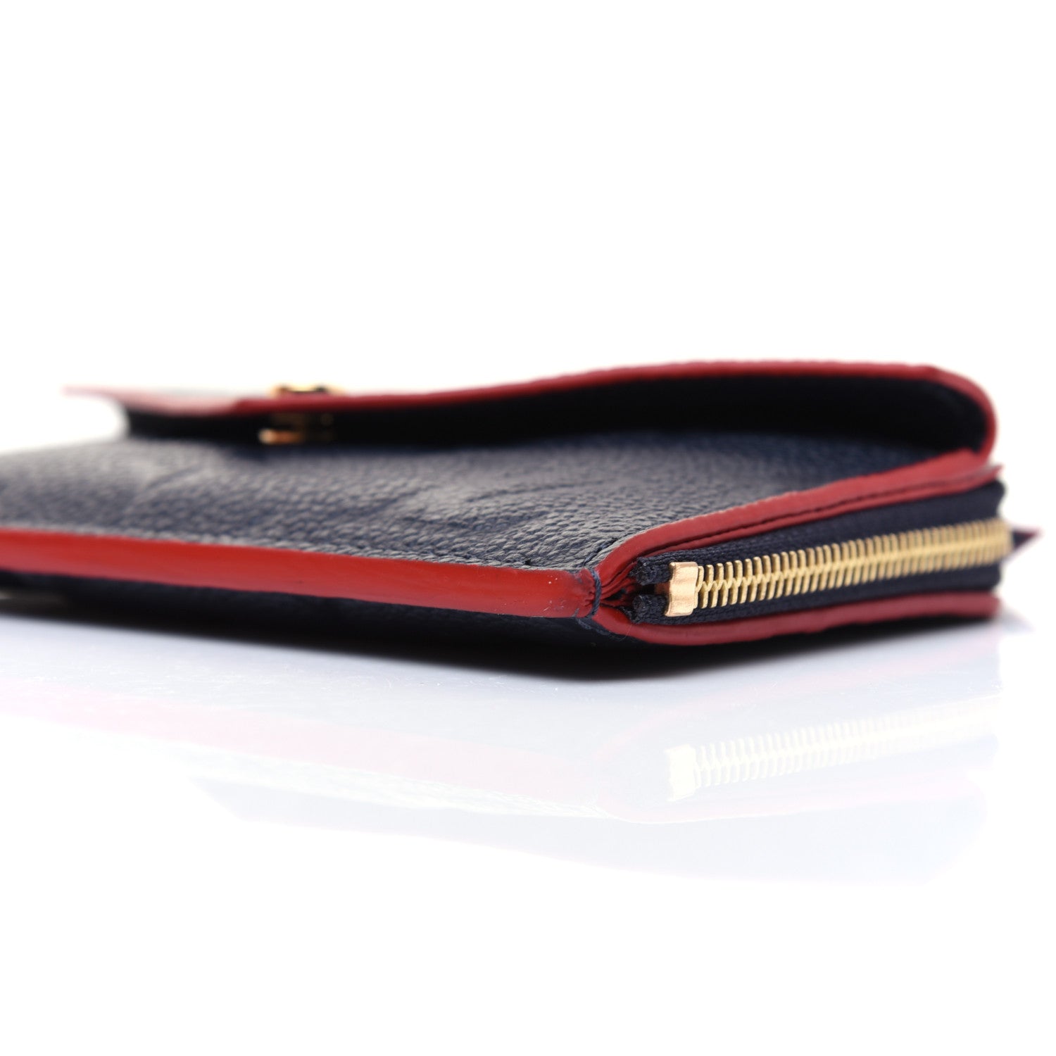 Louis Vuitton Empreinte Recto Verso Card Holder Marine Rouge 7 of 11