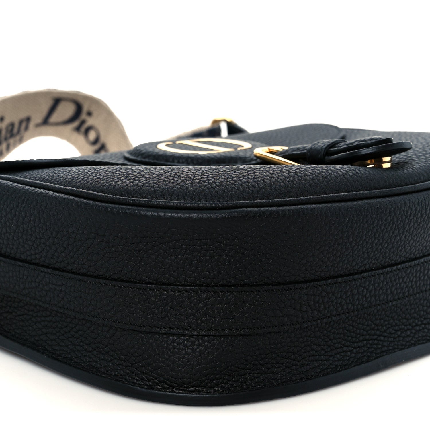 Christian Dior Grained Calfskin Large Bobby Flap Black 8 of 10