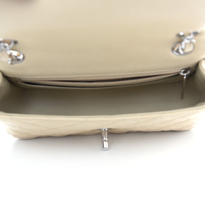 Chanel Caviar Quilted Mini Rectangular Flap Light Beige 5 of 11