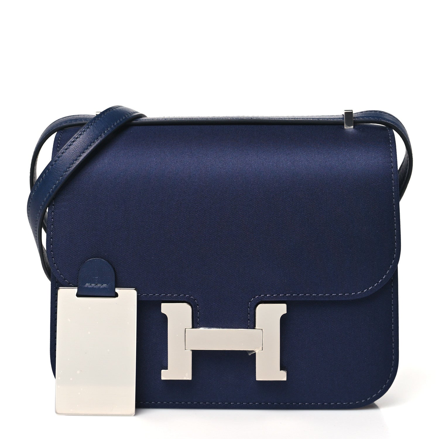 Hermes Silk Constance 18 Bleu Nuit 3 of 11