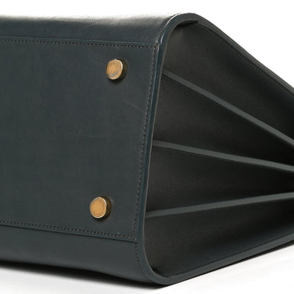 Saint Laurent Calfskin Small Sac De Jour Dark Green 10 of 10