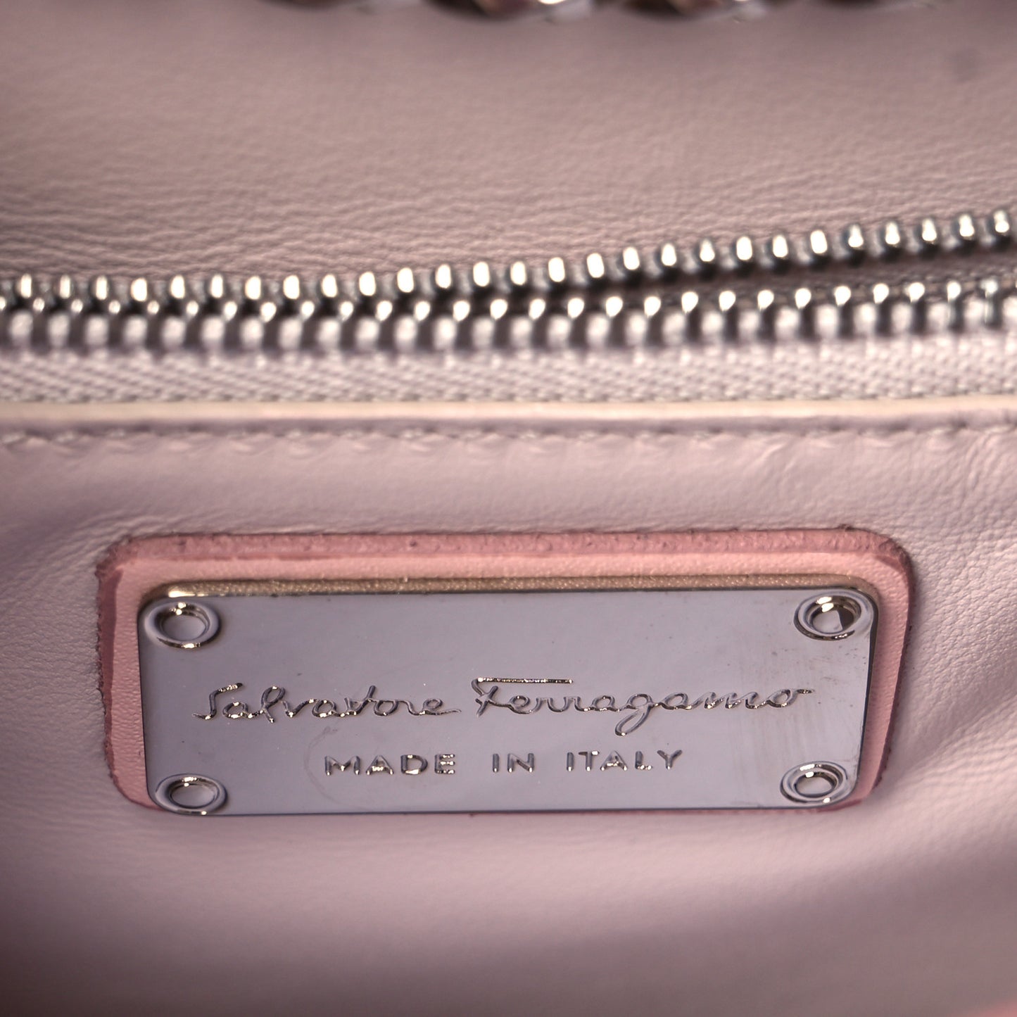 Smooth Calfskin Vara Bow Chain Flap Crossbody Bon Bon