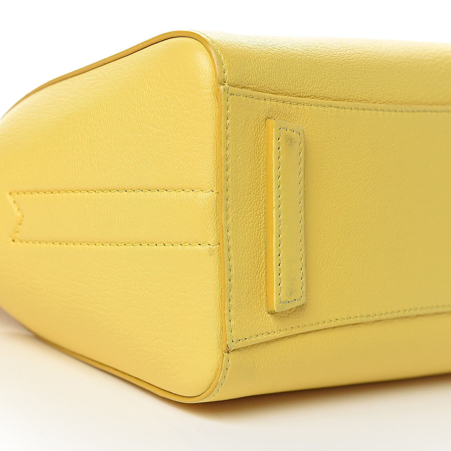 Givenchy Sugar Goatskin Mini Antigona Yellow 8 of 12