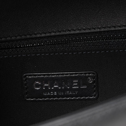 Chanel Calfskin Quilted New Medium Boy Flap Black 6 of 8