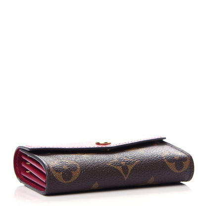 Louis Vuitton Monogram Sarah Multicartes Fuchsia 4 of 6