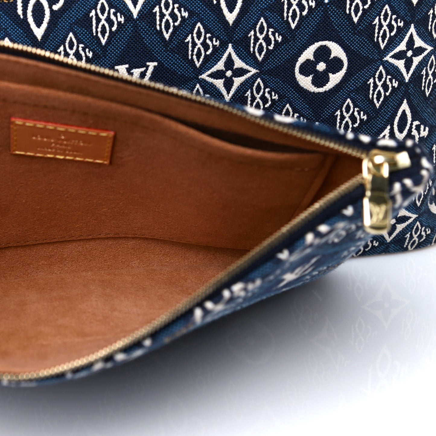 Jacquard Since 1854 Neverfull MM Blue
