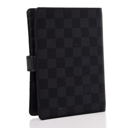 Louis Vuitton Damier Graphite Medium Ring Agenda Cover 3 of 9