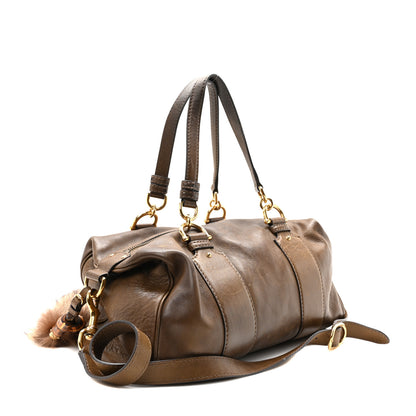 Gucci Calfskin Smilla Shoulder Bag Winter Leaf 3 of 10