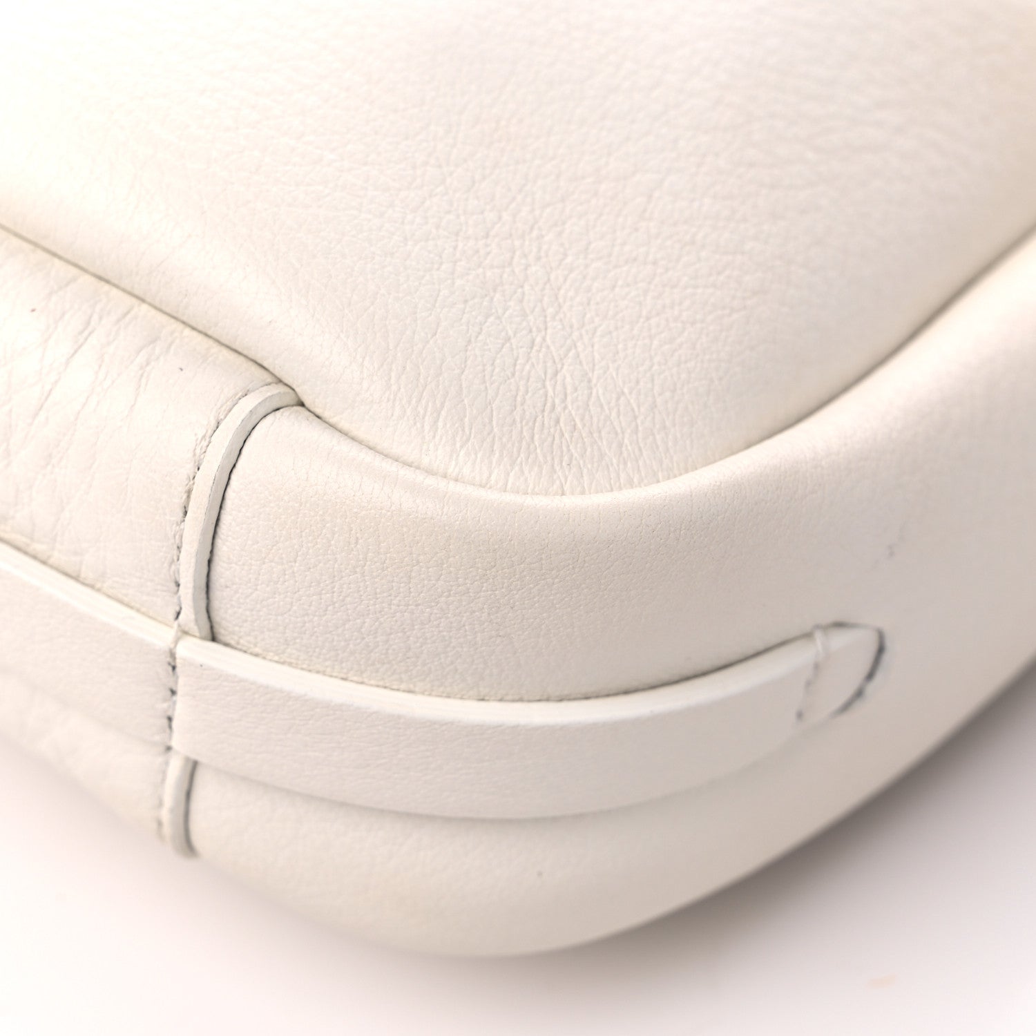 Balenciaga Calfskin Logo S Everyday Camera Bag White 8 of 14